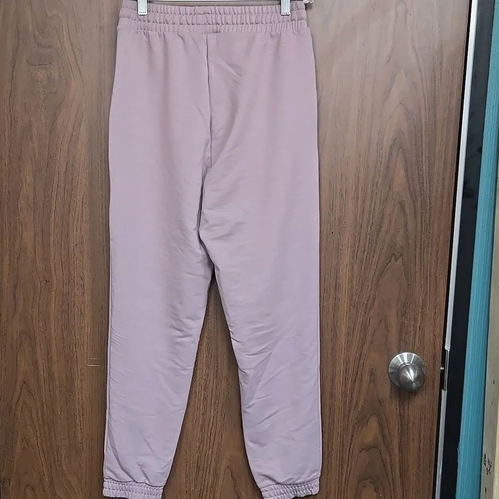 Puma Size S Lilac High Waisted Sweatpant - Picture 4 of 10